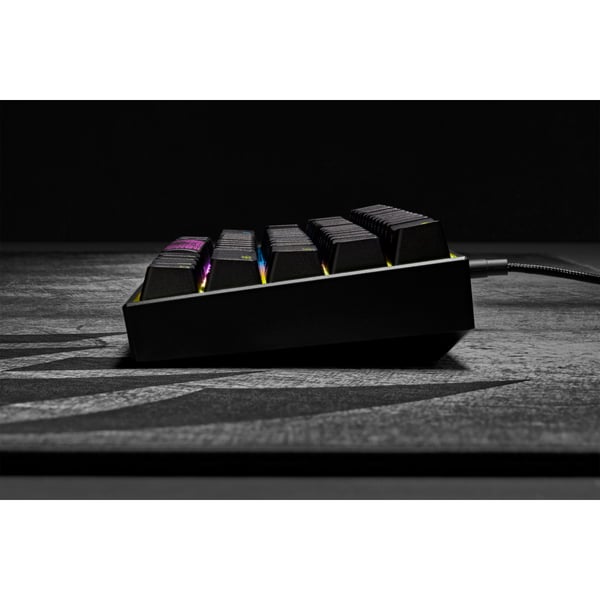 Corsair K65 RGB MINI 60% tastatur Spil USB Tysk Sort