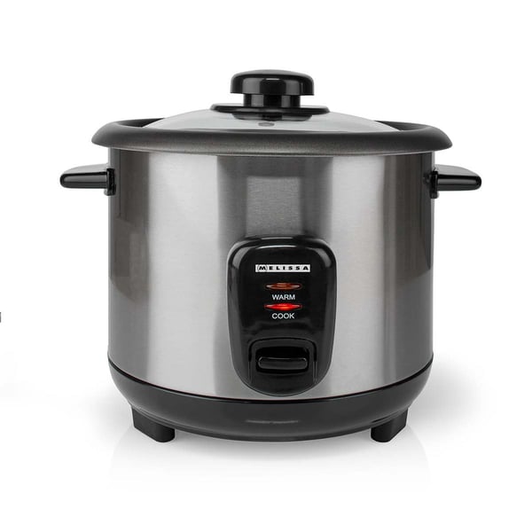 Melissa 16280023 riisinkeitin 1 L 400 W Musta, Hopea