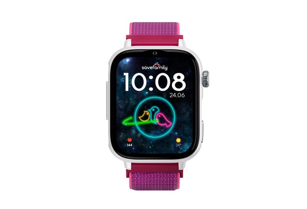Miniatyrbild 2 av 2: SaveFamily SaveWatch Plus 2 4,7 cm (1.85") AMOLED Digital 410 x 502 pixlar Pekskärm 4G Vit Wi-Fi GPS