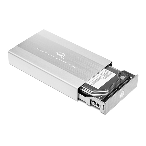 Miniatyrbild 7 av 8: OWC Mercury Elite Pro HDD- / SSD kabinett Silver 3.5"