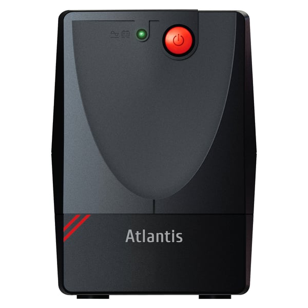 Miniatyrbillede 2 af 3: Atlantis Land A03-X1500 UPS-enhed Interaktivt indgangsstik 1 kVA 500 W 2 AC stikkontakt(er)