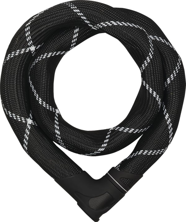 ABUS Steel-O-Chain Iven 821 Sort 1100 mm Kædelås