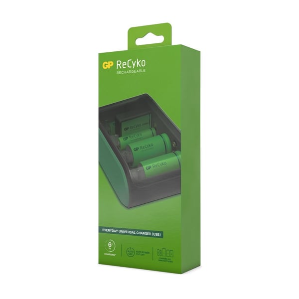 GP Batteries B631 batterioplader Husholdningsbatteri USB