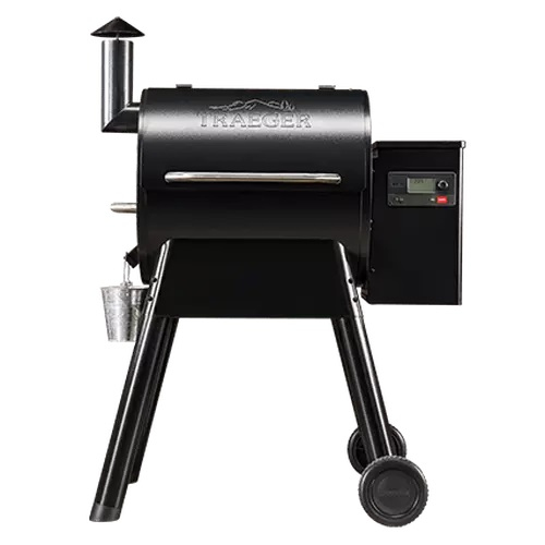 Traeger Pro 575 Grill Cylinder Træpiller Sort