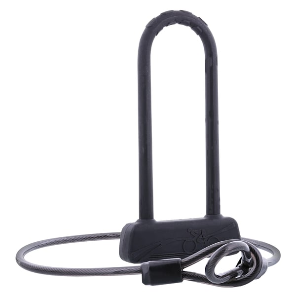 Miniatyrbillede 2 af 3: T'nB U-lock with cable for bike /e-scooter Sort U-lås