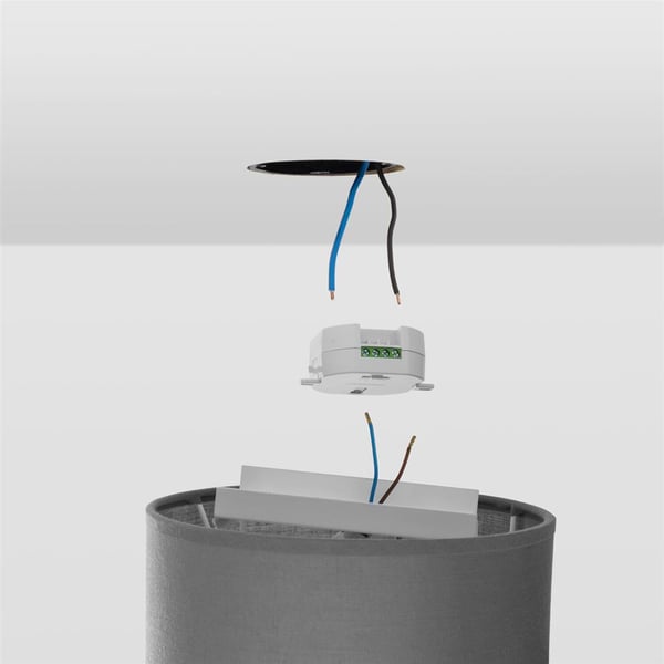 Miniatyrbillede 3 af 4: Smartwares SH4-99564 lyskontakt Plast Hvid