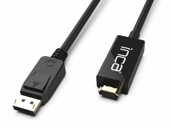 Inca IDPH-18T videokaapeli-adapteri 1,8 m DisplayPort HDMI-tyyppi A (vakio) Musta