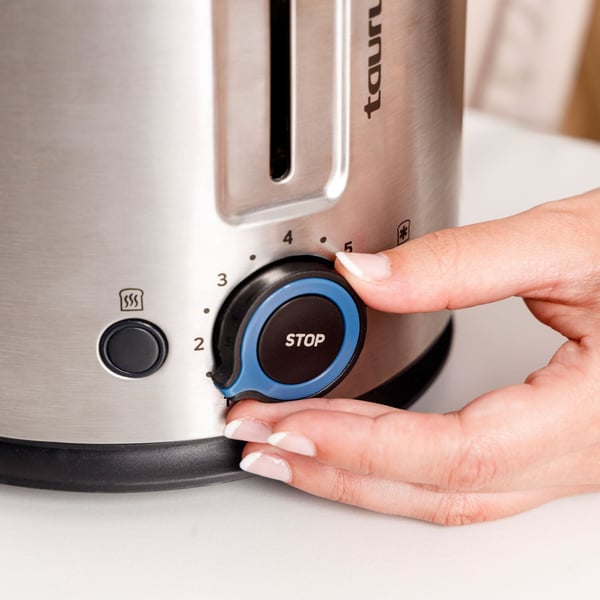 Taurus Mytoast Duplo Legend 7 4 skive(r) 1500 W Rustfrit stål