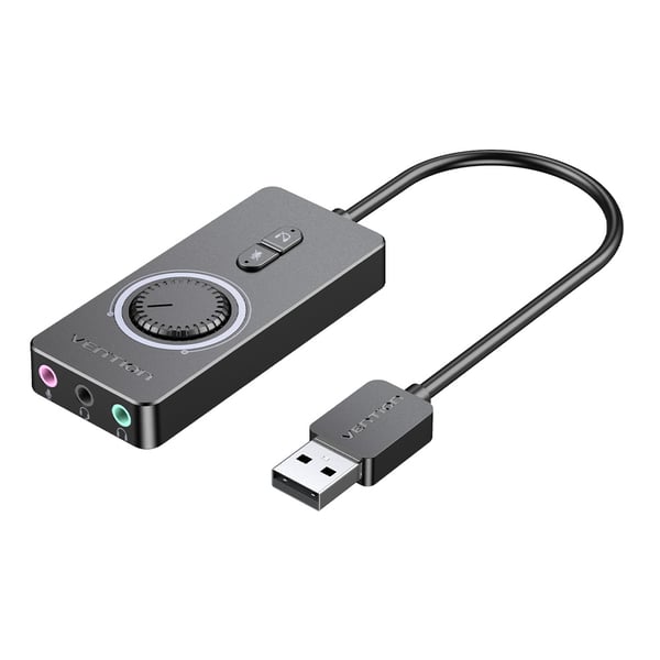 Miniatyrbillede 1 af 2: Vention CDRBB lydkort Intern USB