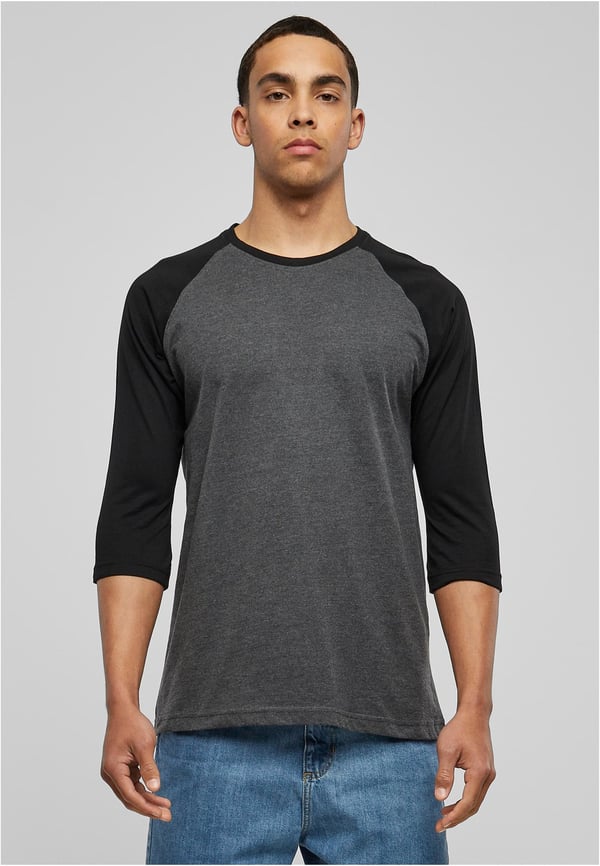Urban Classics TB366 T-shirt 3/4 ærme Bomuld, Jersey, Polyester