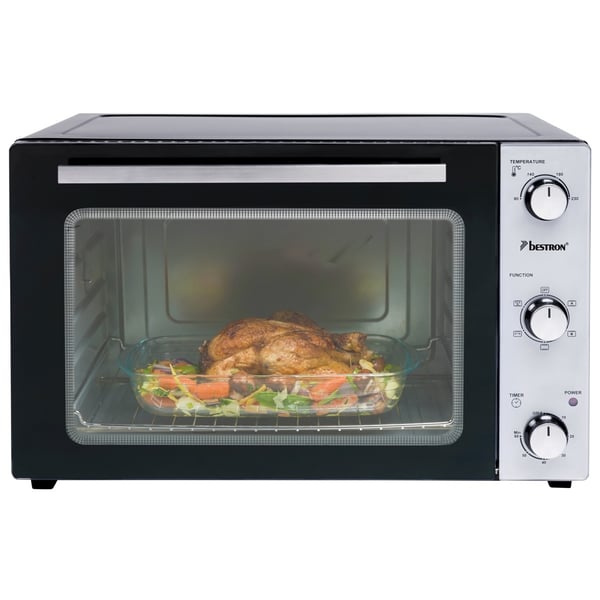 Bestron AOV45 bänkugn 45 l 1800 W Rostfritt stål Grill