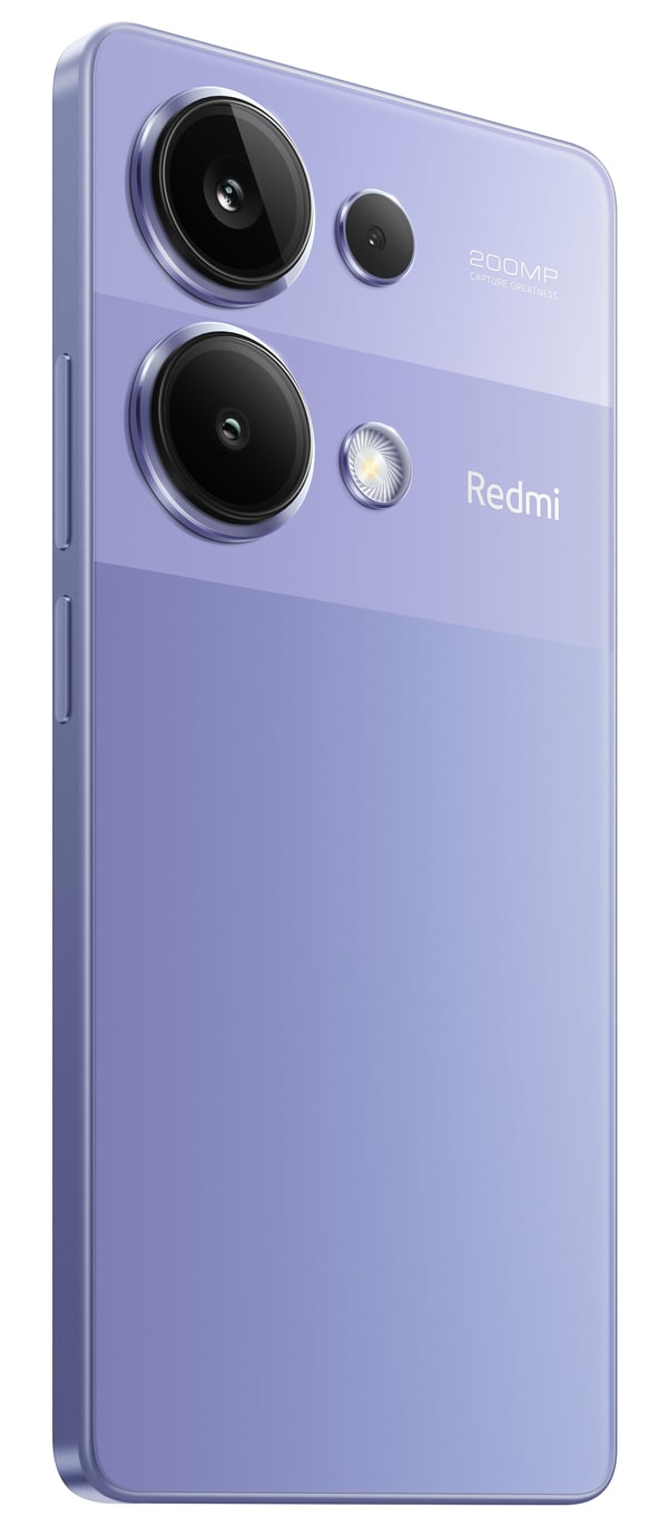 Xiaomi Redmi Note 13 Pro 16,9 cm (6.67") Hybrid Dual SIM Android 12 4G USB Type-C 8 GB 256 GB 5000 mAh Lavendel, Lilla