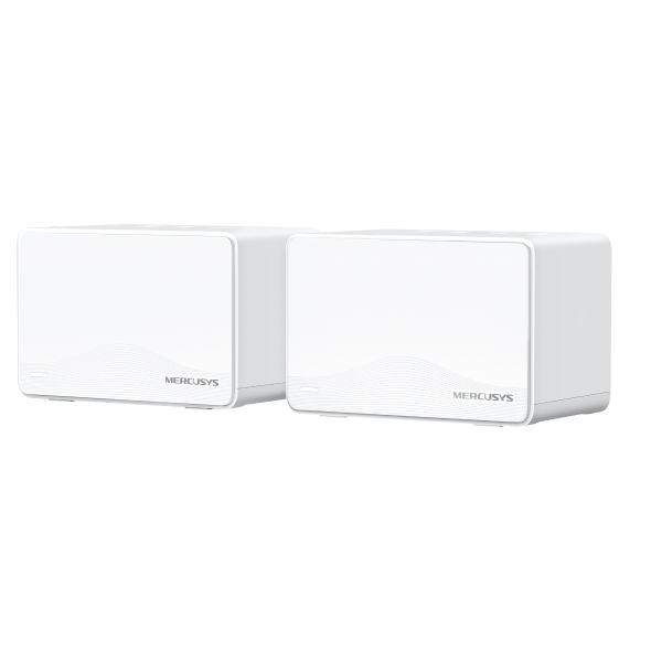 Miniatyrbillede 1 af 2: Mercusys Halo H25BE Dual-band (2,4 GHz / 5 GHz) Wi-Fi 7 (802.11be) Hvid 3 Intern