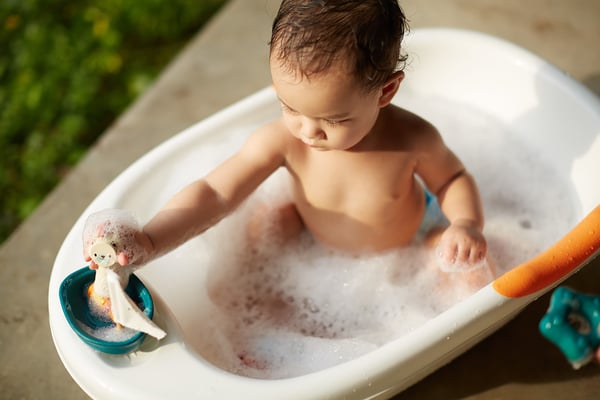 PlanToys 5712 spil, legetøj & mærkat til badet Badebåd Flerfarvet