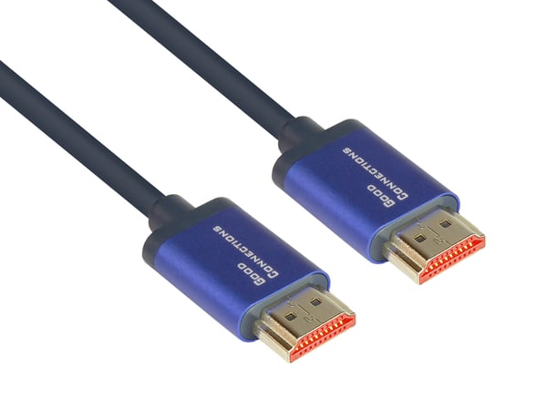 Alcasa 4521-SF010B HDMI-kabel 1 m HDMI Type A (Standard) Blå