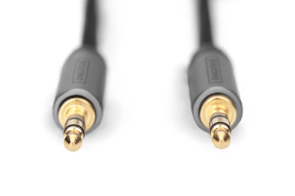 Digitus DB-510110-018-S lydkabel 1,8 m 3.5mm Sort