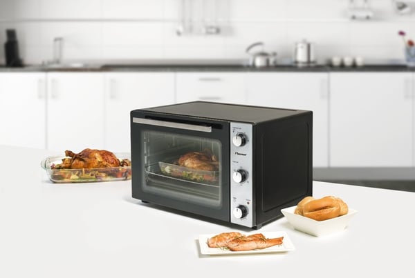 Miniatyrbild 7 av 11: Bestron AOV45 bänkugn 45 l 1800 W Rostfritt stål Grill