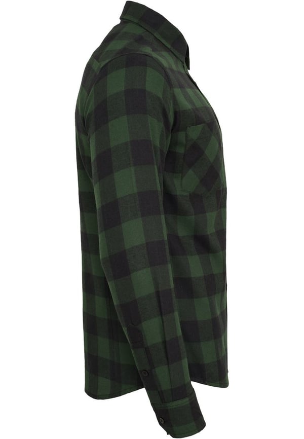 Urban Classics Checked Flanell Skjorte Langærmet Bomuld