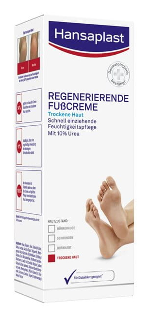 Miniatyrbillede 2 af 4: Hansaplast 4005800336652 Fodcreme og fugtighedscreme 100 ml