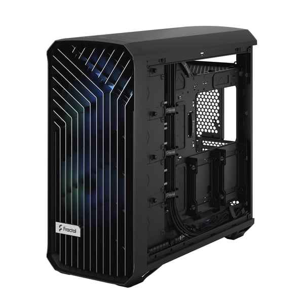 Pikkukuva 19 / 22: Torrent Black RGB TG Light Tint (musta, karkaistu lasi)