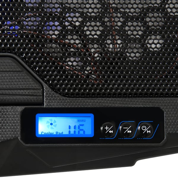Miniatyrbild 8 av 11: Spirit of Gamer Airblade 600 kylningsdynor för bärbara datorer 43,2 cm (17") 1500 RPM Svart, Blå