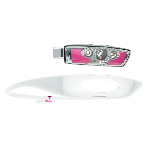 Miniatyrbild 2 av 5: Knog 12943 ficklampor Rosa, Vit Pannbandsficklampa LED