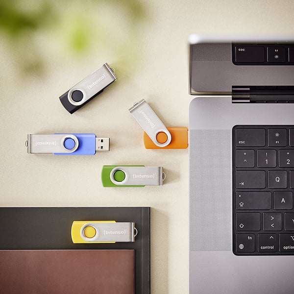 Miniatyrbillede 2 af 6: Intenso USB Stick Office Line Multipack 5x16GB - USB-stik - USB-stik - 32 GB