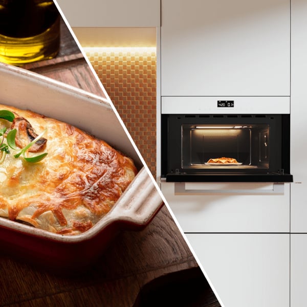 Cecotec Bolero Hexa MW703800 Glass White Hvid Grill mikroovn Indbygget 34 L