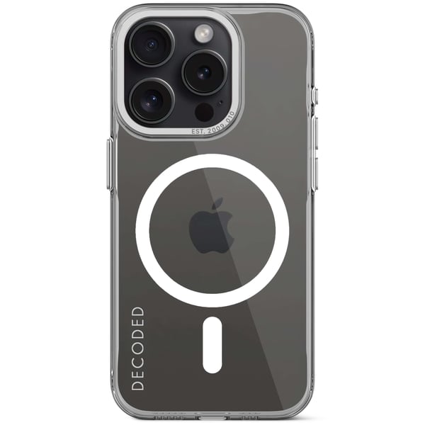 Miniatyrbillede 1 af 7: Decoded D24IPO15PBCT2TT mobiltelefon etui 15,5 cm (6.1") Cover Transparent