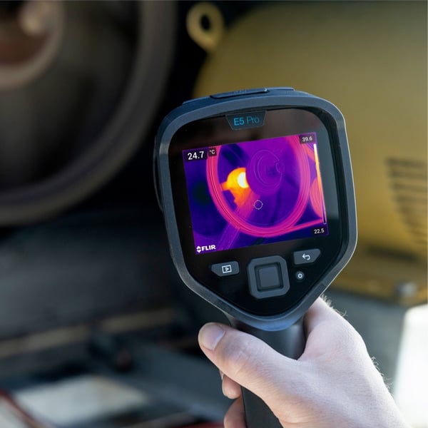 Pikkukuva 4 / 7: FLIR One E5-PRO lämpökuvantamiskamera Musta 160 x 120 pikseliä Sisäänrakennettu näyttö 640 x 480 pikseliä