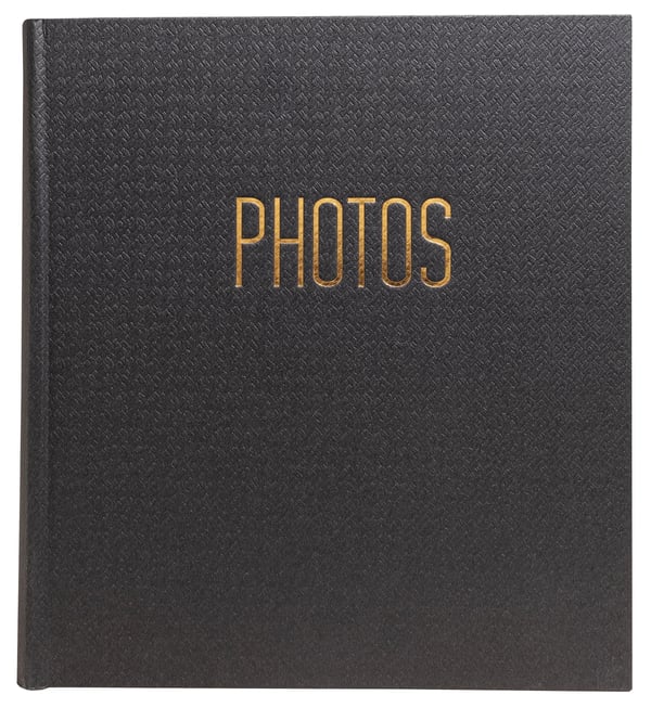 Exacompta 15601E fotoalbum og arkbeskyttelse Sort Indbinding af bøger
