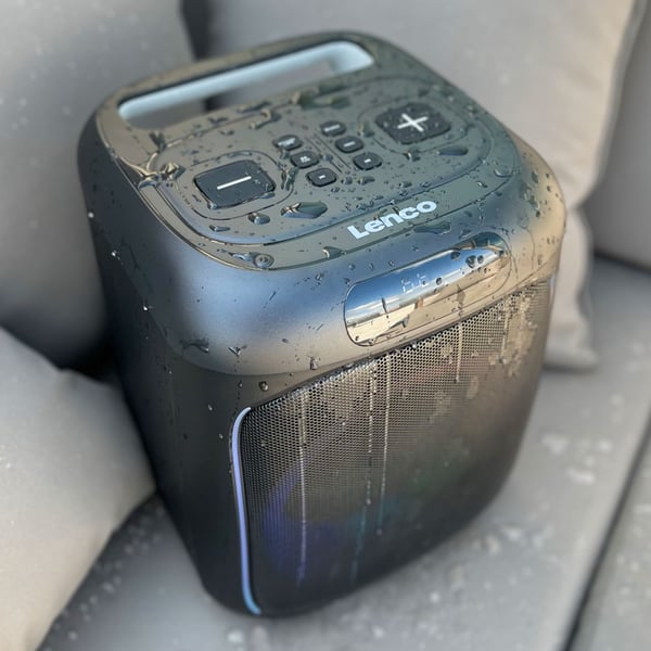 Lenco PA-101BK 1-suuntainen Musta Langaton 100 W