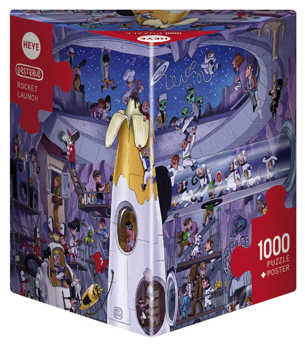Pikkukuva 1 / 2: Heye Puzzle 29790 palapeli Kuviopalapeli 1000 kpl Taide