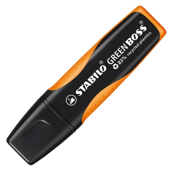 STABILO GREEN BOSS speedmarker 1 stk Mejselspids Orange
