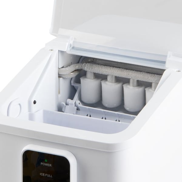 Domo DO9292IB maskine til isklump Indbygget/fritstående isterningefremstiller 12 kg/24t 120 W Hvid