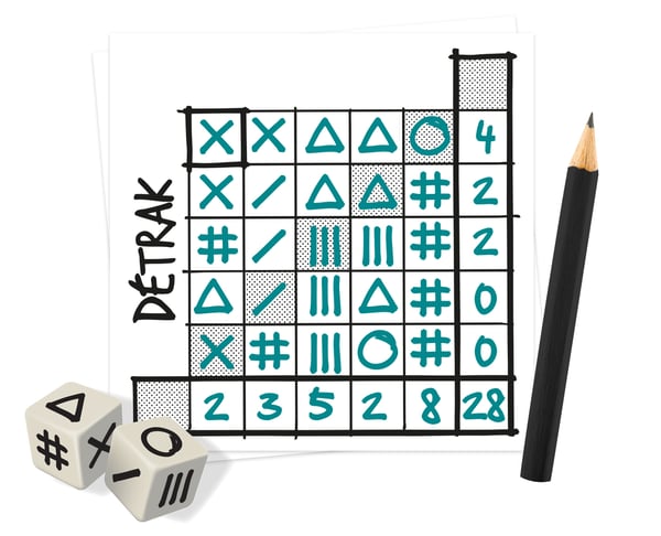 Miniatyrbild 3 av 5: Gigamic GBDE tärningsspel