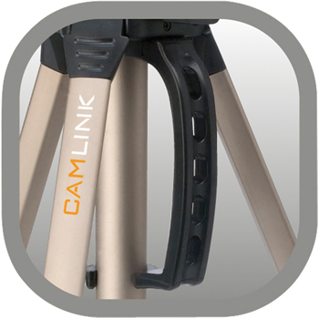 CamLink TP2100 kamerastativ Universel 3 ben Bronze