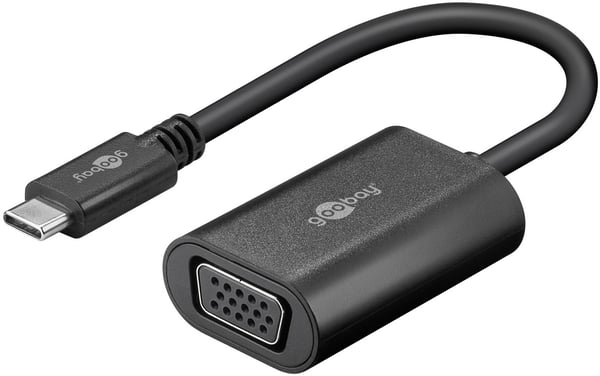 Miniatyrbillede 2 af 6: Goobay 51776 USB grafisk adapter 1920 x 1080 pixel Sort