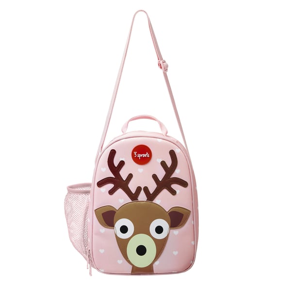 3 Sprouts SP3ILUDEE matlåda Lunchväska PU skinn, Polyester, Polyeten-vinyl acetat (PEVA) Rosa
