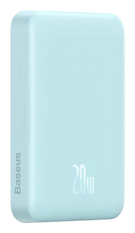 Miniatyrbillede 7 af 10: Baseus PPCX110103 powerbank Lithium polymer (LiPo) 10000 mAh Trådløs opladning Blå