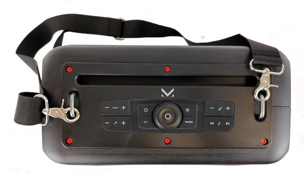 Miniatyrbild 8 av 19: New Majestic FIRE 39 Partyhögtalare Svart 40 W