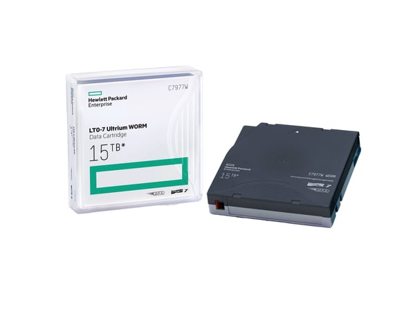 HPE LTO-7 Ultrium WORM Data Cartridge Tomt band för lagring av datordata 1,26 cm HPE LTO-7 Ultrium WORM Data Cartridge Tomt band för lagring av datordata 1,26 cm