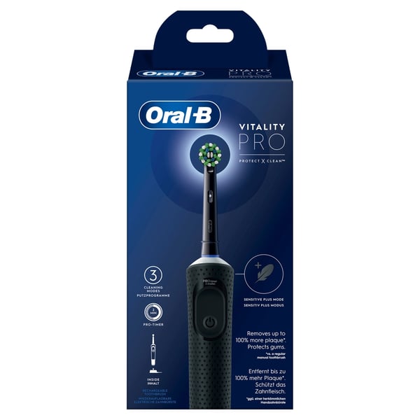 Miniatyrbild 6 av 6: Oral-B Vitality Pro D103 Hängbar Förpackning Svart