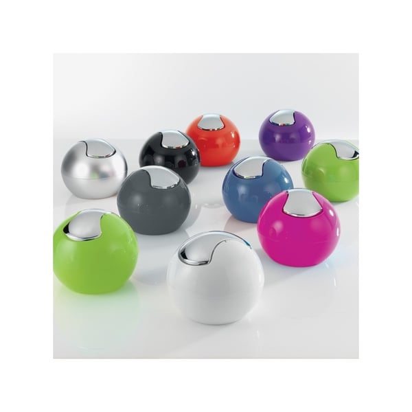 Spirella 7610583151384 skraldespand 1 L Rund Polypropylen (PP) Hvid