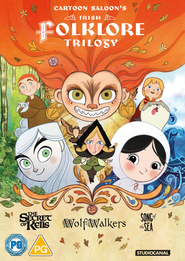 Elevation Sales Cartoon Saloon Irish Folklore Trilogy DVD Englanti, IRA