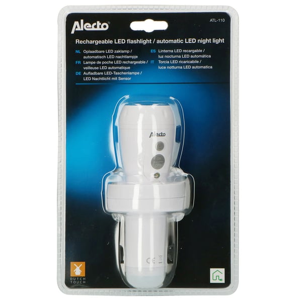 Miniatyrbild 7 av 11: Alecto ATL-110 ficklampor Svart, Vit LED