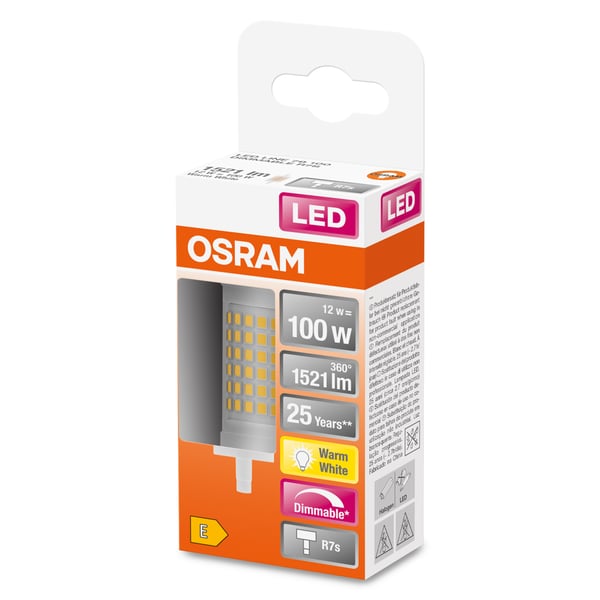 Osram SUPERSTAR LED-lamppu Lämmin valkoinen 2700 K 11,5 W R7s E
