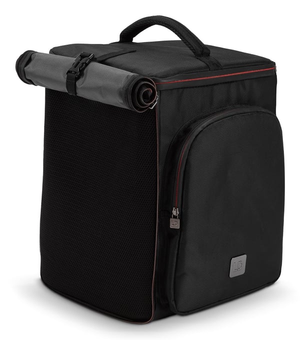 Miniatyrbillede 6 af 14: LD Systems LDANNY8BACKPACK lydudstyr etui Højttaler Rygsæktaske Nylon Sort