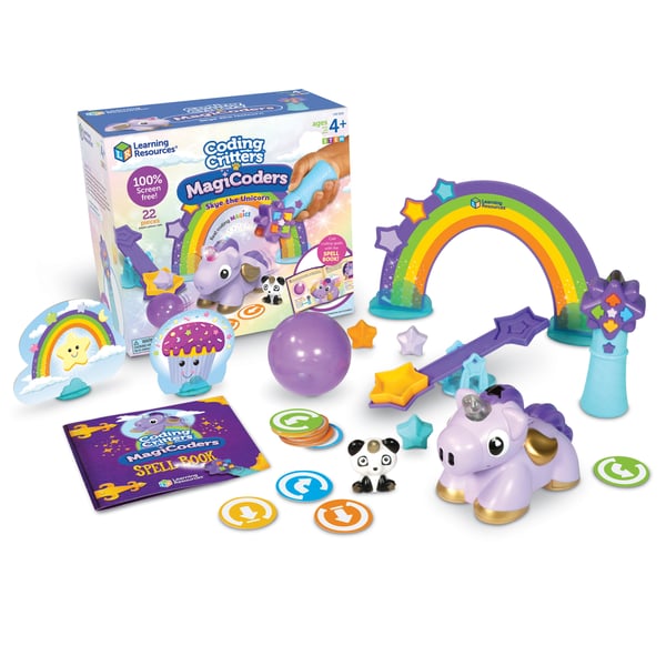 Learning Resources Coding Critters MagiCoders: Skye the Unicorn Learning Resources Coding Critters MagiCoders: Skye the Unicorn