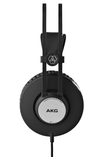 AKG K72 Hörlurar Kabel Huvudband Scen/studio Svart, Vit